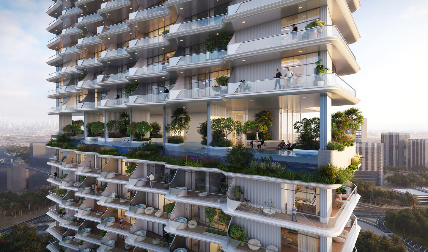Modern urban life in Dubailand